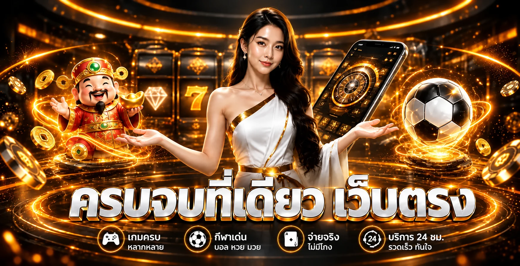 NAMO963 คาสิโนออนไลน์ครบจบในที่เดียว โทนส้มทอง
